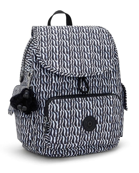 Kipling City Pack S Backpack – Holiday Waves Blue (Clearance)